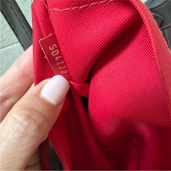 Louis Vuitton South Bank Damier Crossbody Shoulder Bag EBENE - Picture 12 of 15